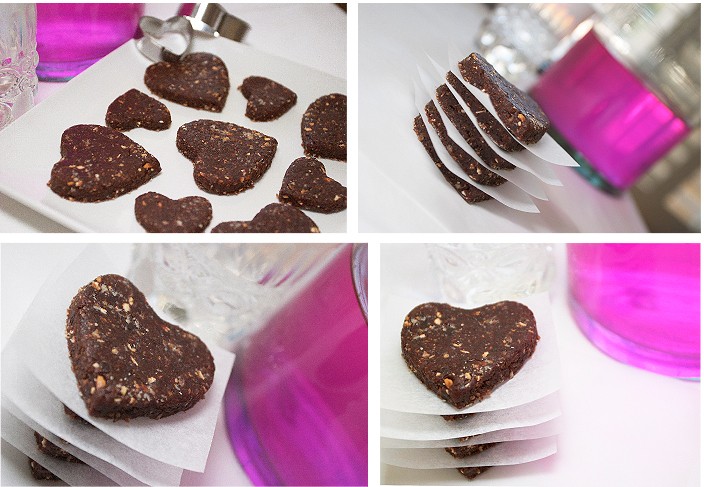 Homemade no bake cookies for Valentine's Day parties
