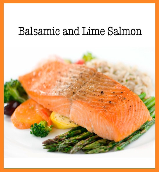Recipe for Balsamic and Lime Salmon in Squeaky Gourmet cookbook