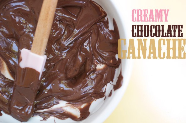 How To: Simple & Creamy Chocolate Ganache | MarlaMeridith.com