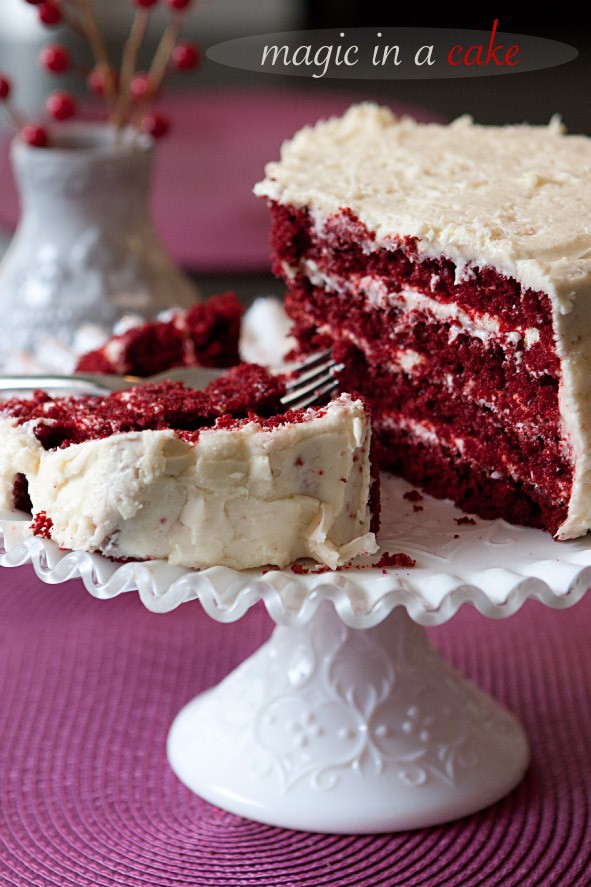 Red Velvet cake recipe from Cooks Illustrated magazine.