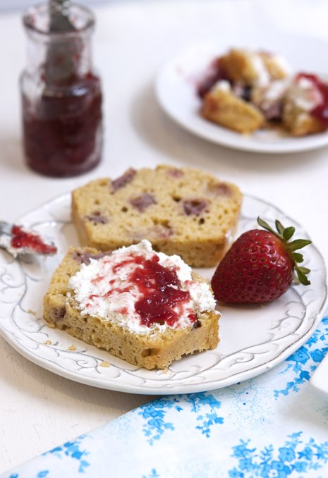 Sweet Strawberry Snack Cakes - Gluten Free recipe on MarlaMeridith.com