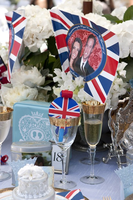 Prince William and Kate Middleton flag