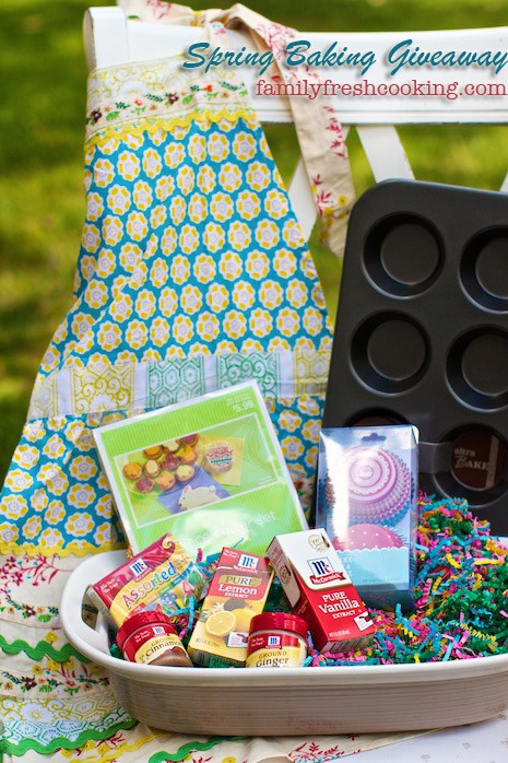 Spring baking giveaway on MarlaMeridith.com