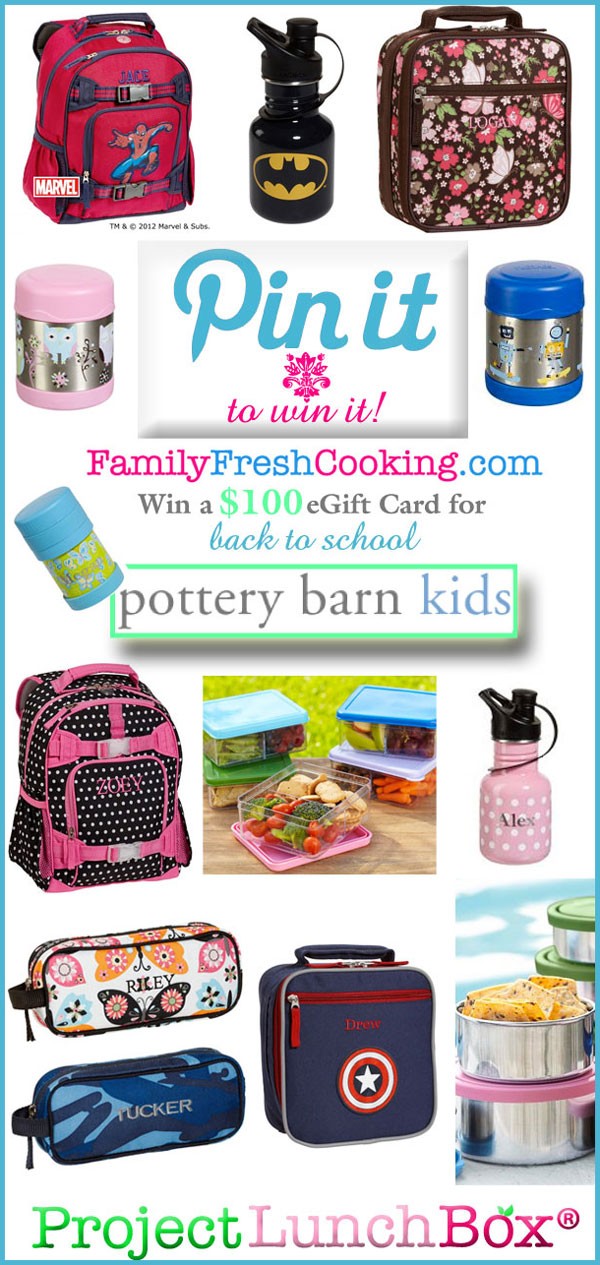 Back to School Pottery Barn Kids giveaway MarlaMeridith.com blog