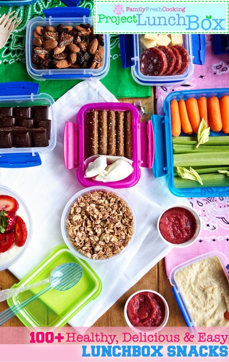 Snack Lunch - a fun way for your kids to eat healthy!