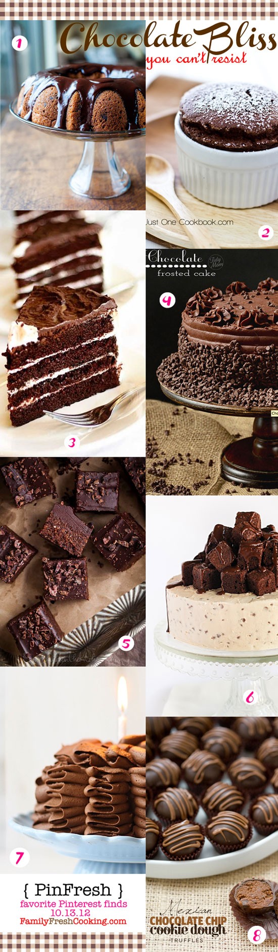 Chocolate Bliss from Pinterest