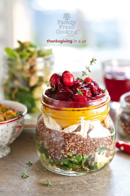 Thanksgiving in a Jar | Leftovers Recipe | MarlaMeridith.com