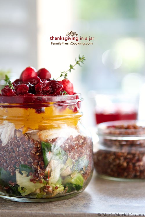 Thanksgiving in a Jar | How to use those delicious leftovers | MarlaMeridith.com