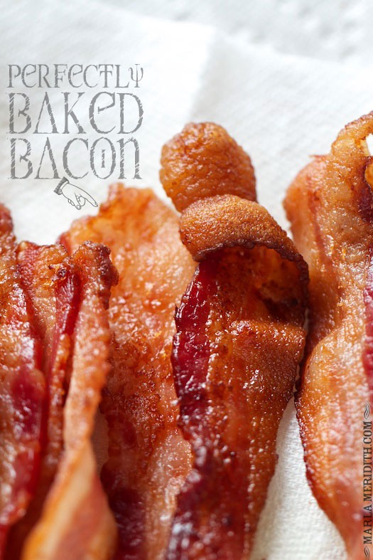HOW TO: Perfectly Baked Bacon | MarlaMeridith.com