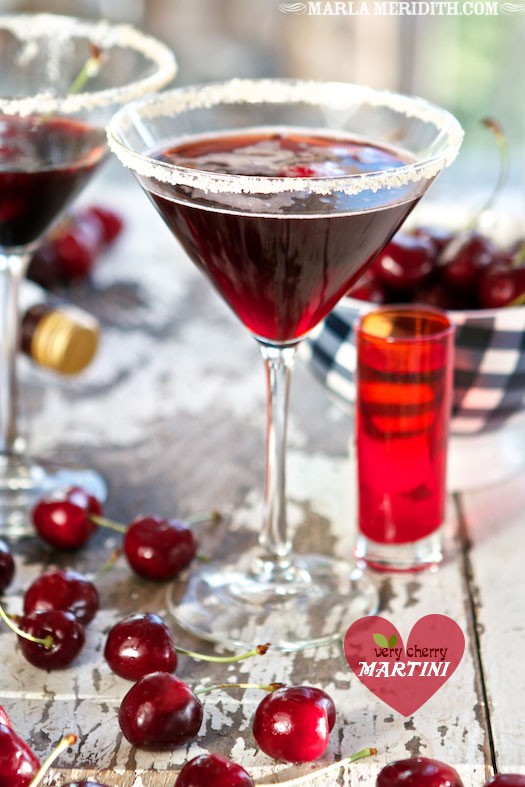 Very Cherry Martini | MarlaMeridith.com