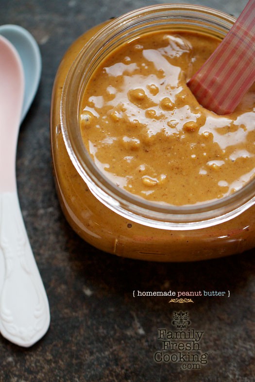 Homemade Peanut Butter | MarlaMeridith.com