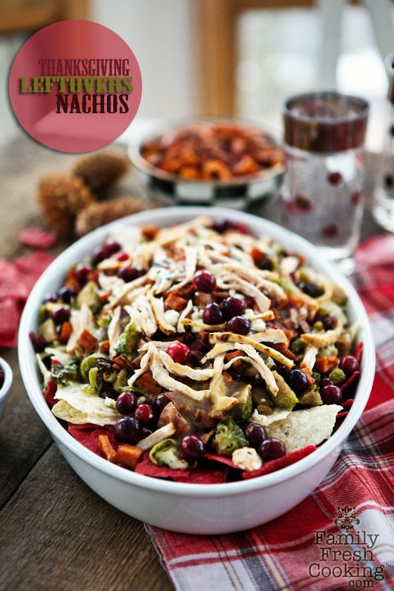 Thanksgiving Leftovers Nachos | MarlaMeridith.com
