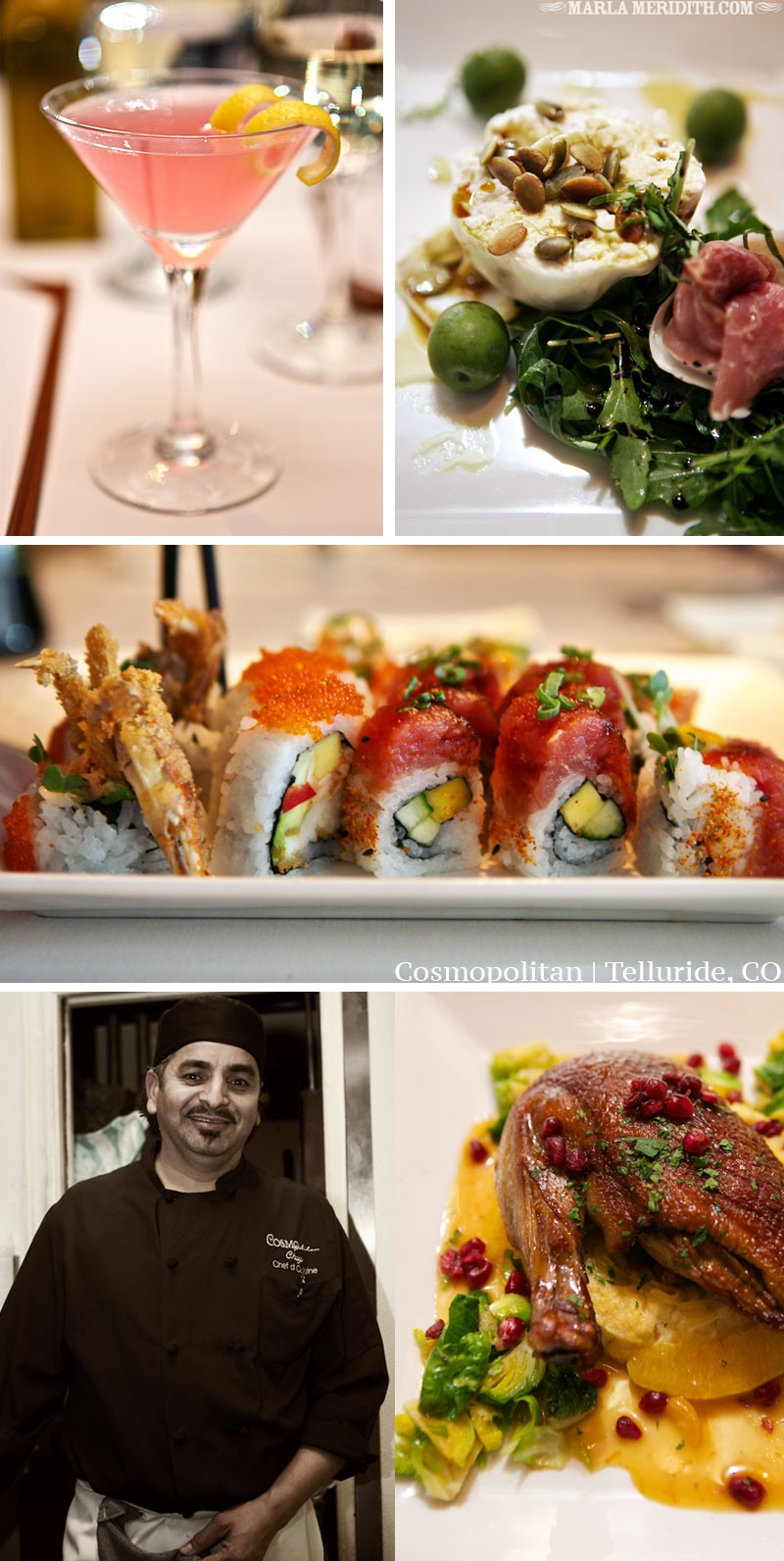 Cosmopolitan Restaurant | Fine Dining in Telluride, CO | MarlaMeridith.com