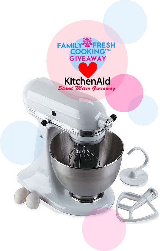 KitchenAid Stand Mixer Giveaway! MarlaMeridith.com