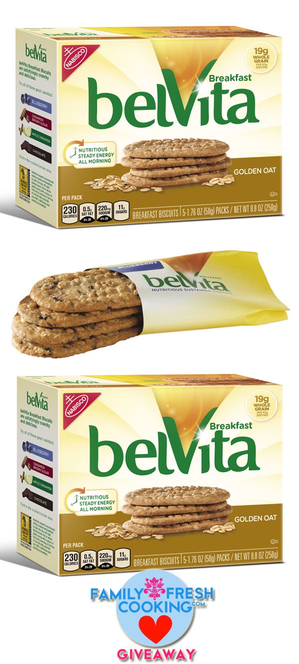 belVita Breakfast Biscuits giveaway {$75.00 value} | MarlaMeridith.com