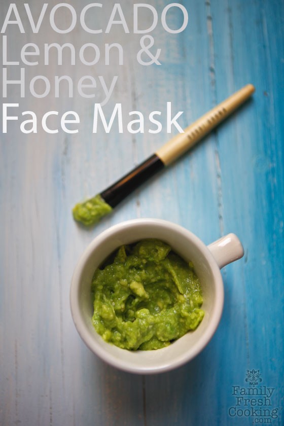 Download Diy Avocado Lemon Honey Face Mask Marla Meridith PSD Mockup Templates