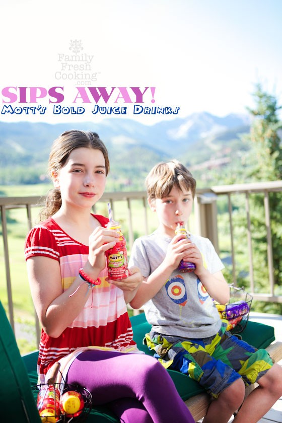 Sips Away! Mott's Bold Juices | MarlaMeridith.com #kids #juice #lunchbox #backtoschool
