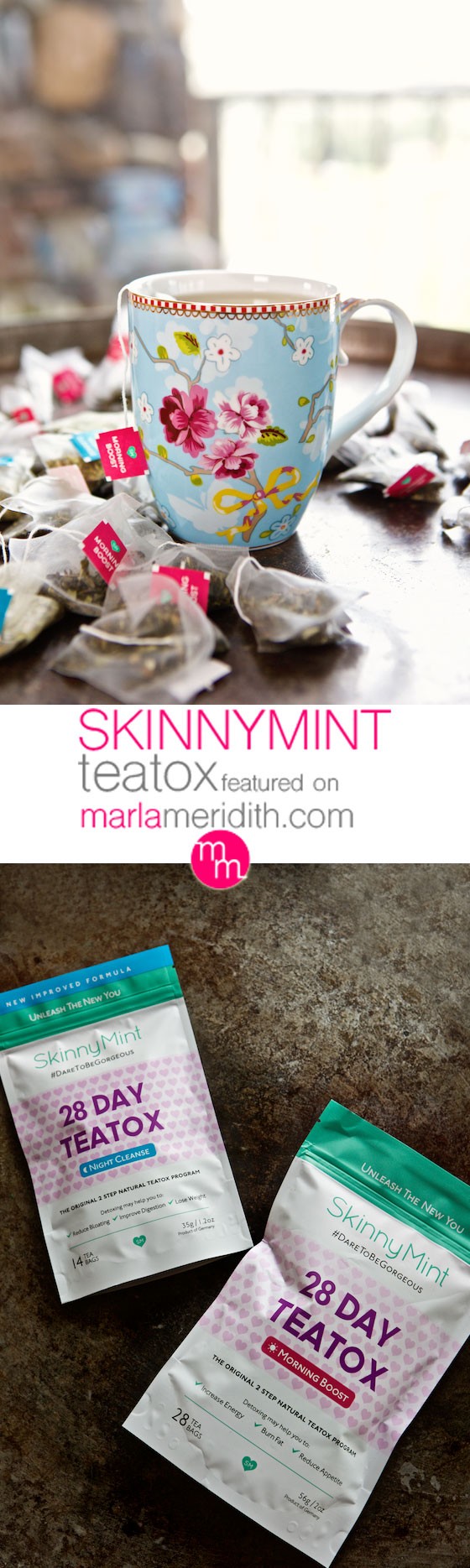 Get ready for bikini season with SkinnyMint Teatox | Featured on MarlaMeridith.com ( @marlameridith )