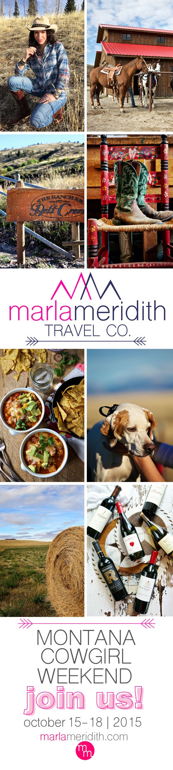 Marla Meridith's Montana Cowgirl Weekend | Join us Oct. 15th-18th 2015 | MarlaMeridith.com ( @marlameridith )