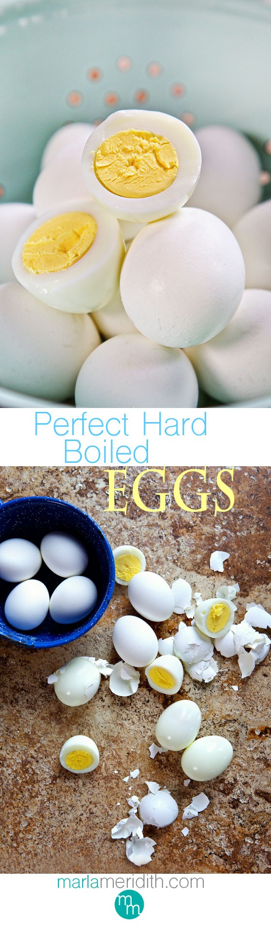 How to: Perfect Hard Boiled Eggs | MarlaMeridith.com