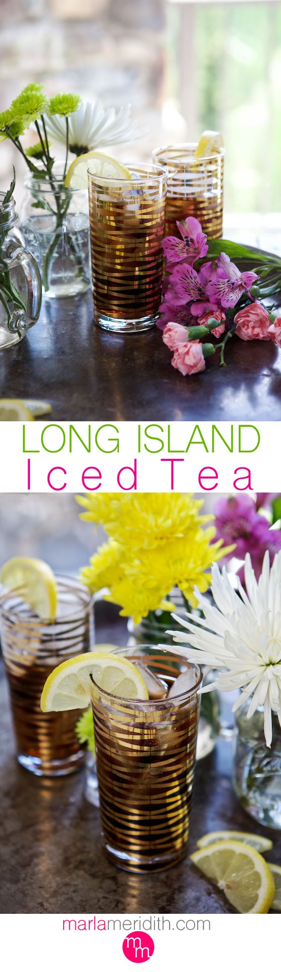 Long Island Iced Tea | Not your regular iced tea! MarlaMeridith.com ( @marlameridith )