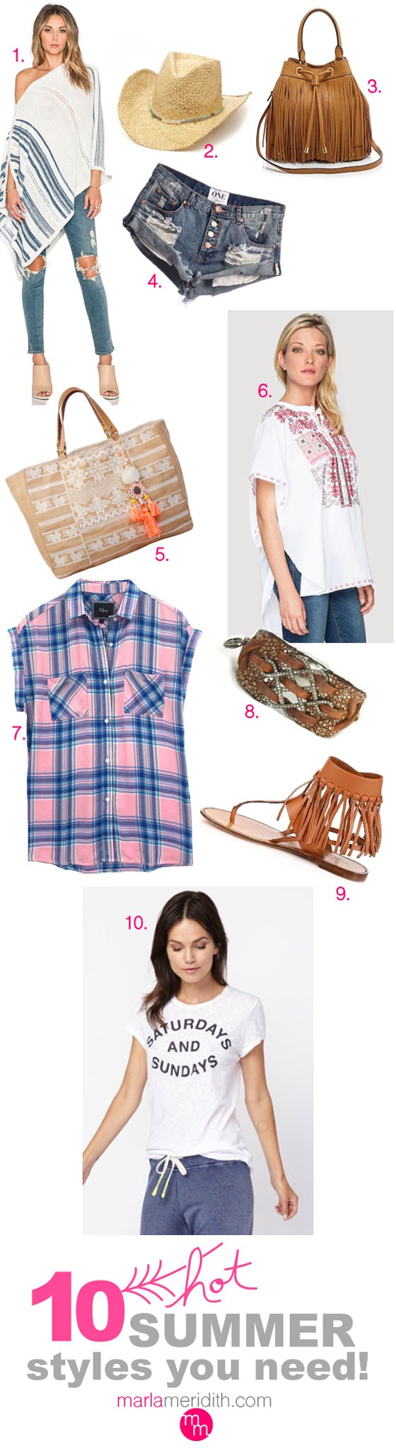 10 HOT Summer Styles You Need #MMStyle | MarlaMeridith.com ( @marlameridith )