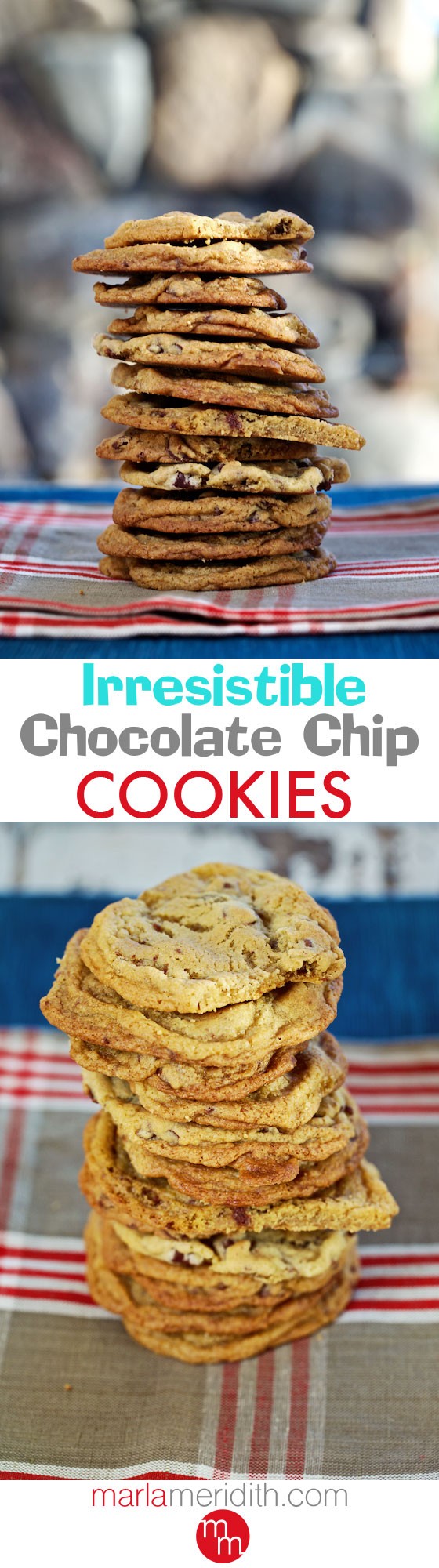 Irresistible Chocolate Chip Cookies | MarlaMeridith.com ( @marlameridith )