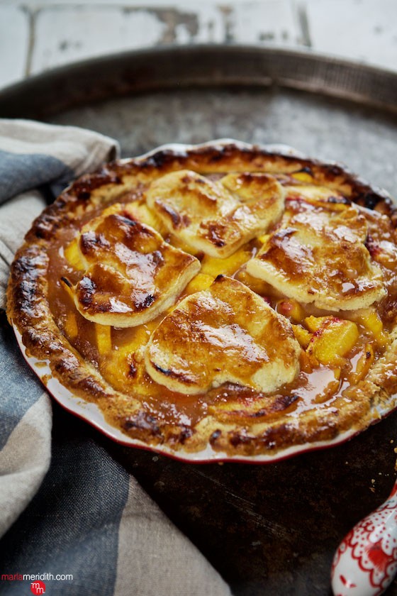 Here's my Perfect Peach Pie recipe....no other will do! MarlaMeridith.com ( @marlameridith )