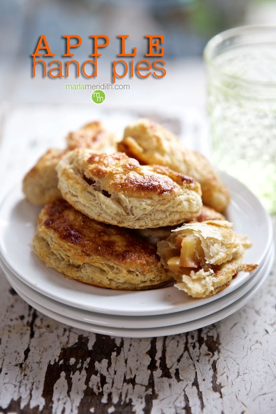 Our Apple Hand Pies are irresistible! MarlaMeridith.com ( @marlameridith ) #recipe #pie
