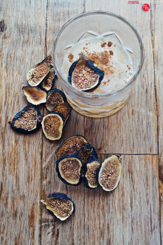 Wildcat Cocktail: A warming winter libation with bourbon, muddled pear, coriander, cinnamon & pine liquor. MarlaMeridith.com ( @marlameridith )