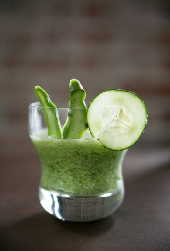 Cactus Smoothie by Muy Bueno Cookbook | Featured on MarlaMeridith.com ( @marlameridith )
