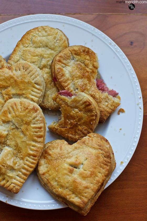 Strawberry Hand Pies recipe, you gotta try these! MarlaMeridith.com