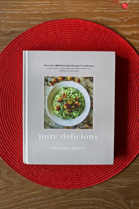 Pure Delicious #cookbook by @HeatherChristo A winner! 150 delectable allergen-free recipes. Featured on MarlaMeridith.com ( @marlameridith )