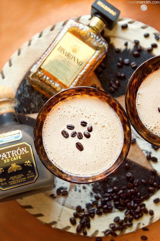 Telluride Mudslide Martinis: Get a coffee kick and a great buzz! Get the recipe on MarlaMeridith.com