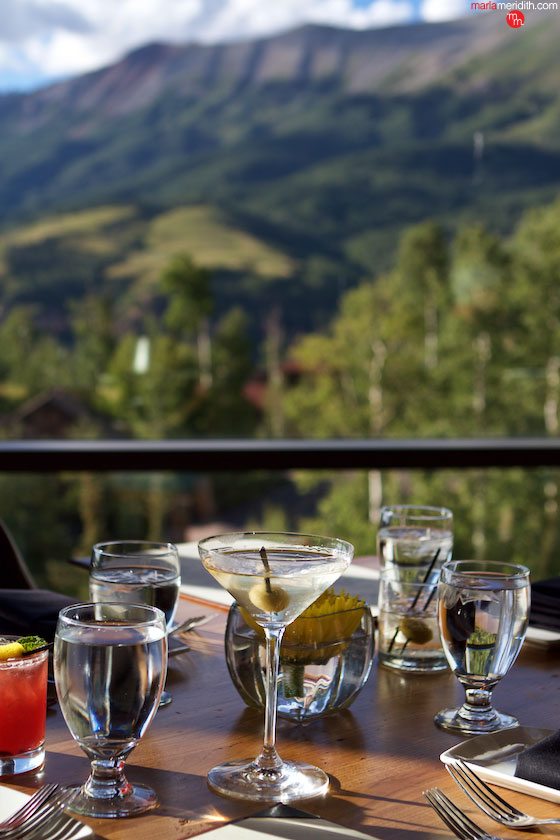 The Peaks Resort in Telluride, Colorado. Dinner at Altezza restaurant. MarlaMeridith.com ( @marlameridith )