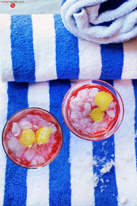 Beachcomber Cocktail recipe. Delicious, refreshing & great for your celebrations. MarlaMeridith.com ( @marlameridith )