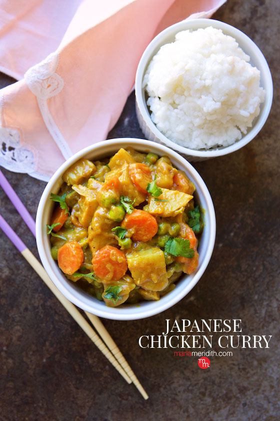 Delicious Japanese Chicken Curry recipe, the most authentic you will get unless you take a trip to Japan! MarlaMeridith.com ( @marlameridith )