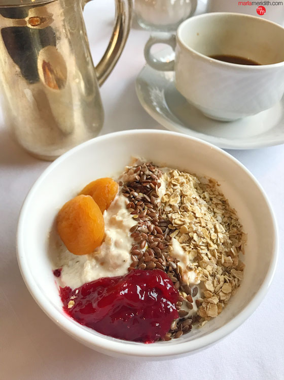 Bircher Museli, a great way to start the day! MarlaMeridith.com ( @marlameridith )