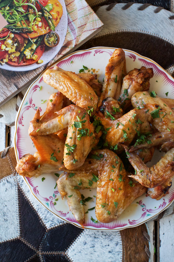 Healthy, Delicious & Easy Crispy Chicken Wings recipe on MarlaMeridith.com