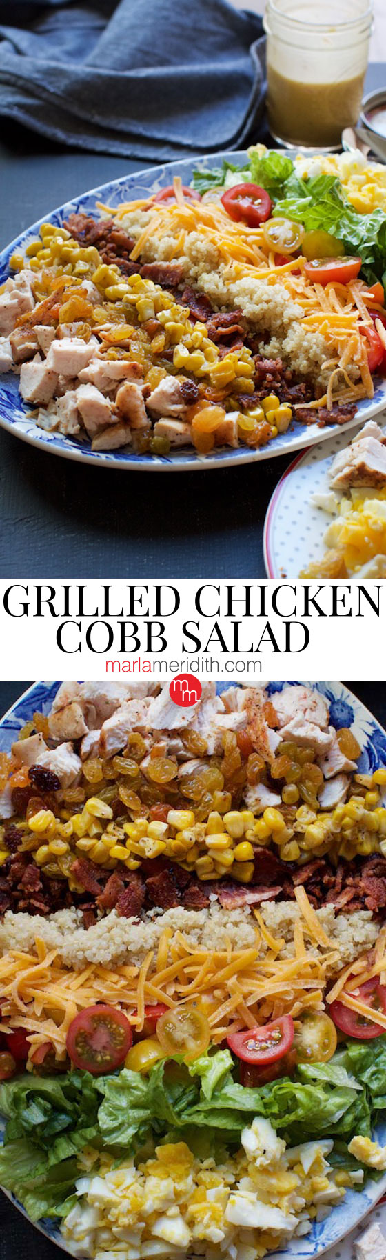 Grilled Chicken Cobb Salad recipe