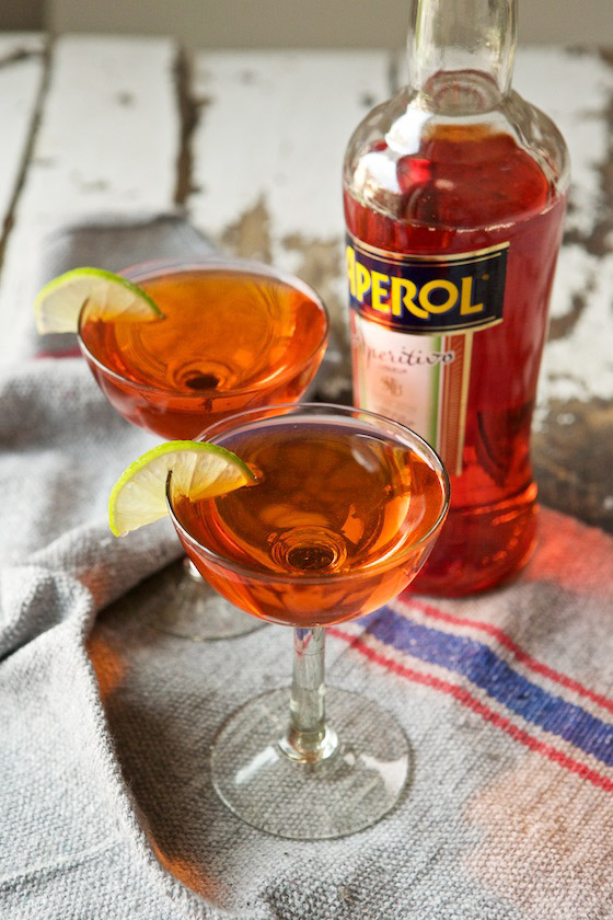 Aperol Cosmopolitan Cocktail recipe