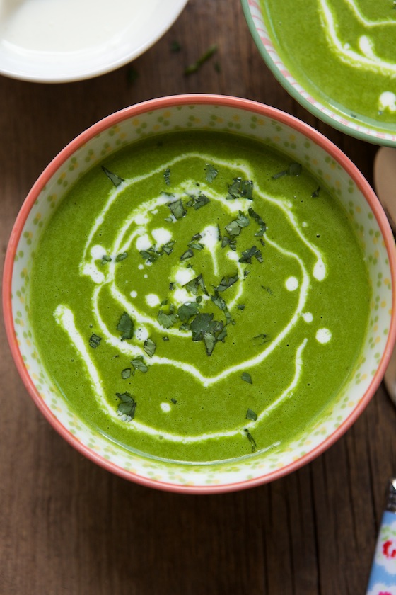 Try this Vegan Cream of Kale Soup recipe for Meatless Monday | MarlaMeridith.com