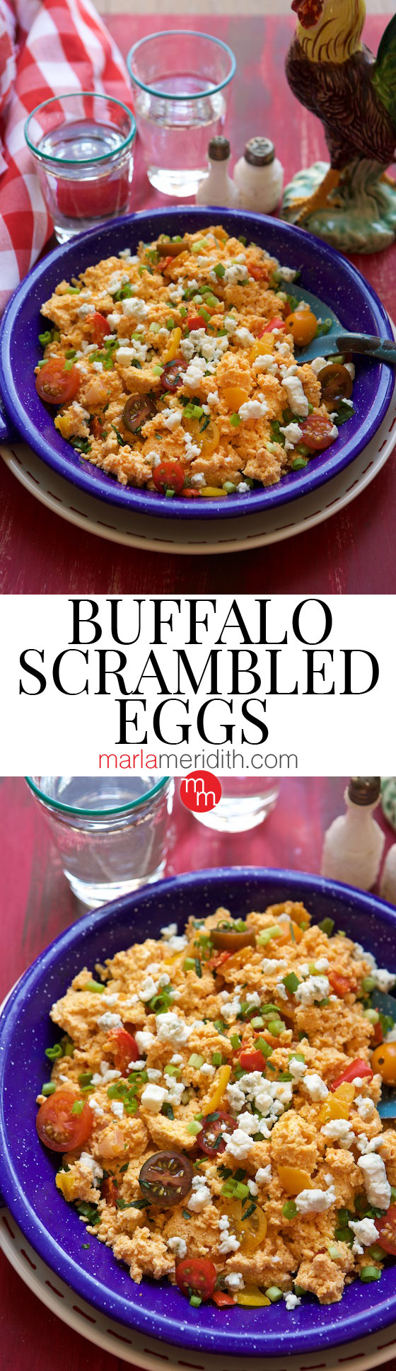 Buffalo Scrambled Eggs recipe