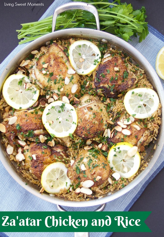 Za' atar One Pot Chicken and Rice recipe