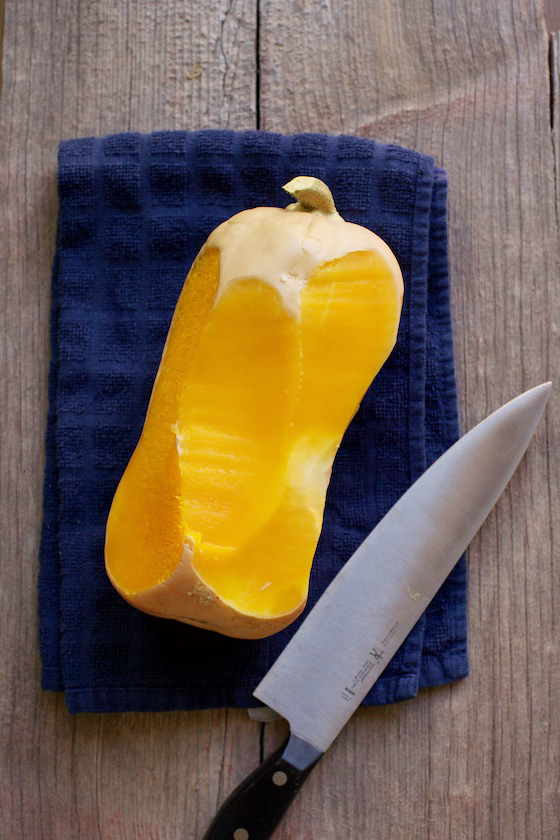 How to Easily Peel and Cut a Butternut (or any!) Winter Squash | MarlaMeridith.com #howto #squash #DIY