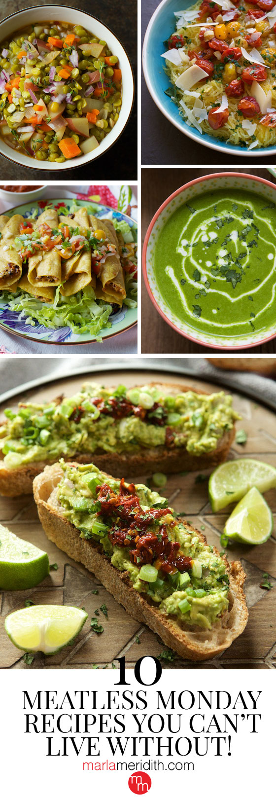 10 meatless monday recipes you can’t live without!