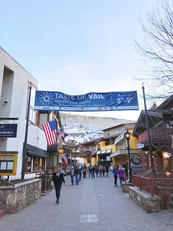 The Taste of Vail. An EPIC 4 day Food & Wine Festival in Vail, Colorado. Featured on MarlaMeridith.com #travel #vail #ski