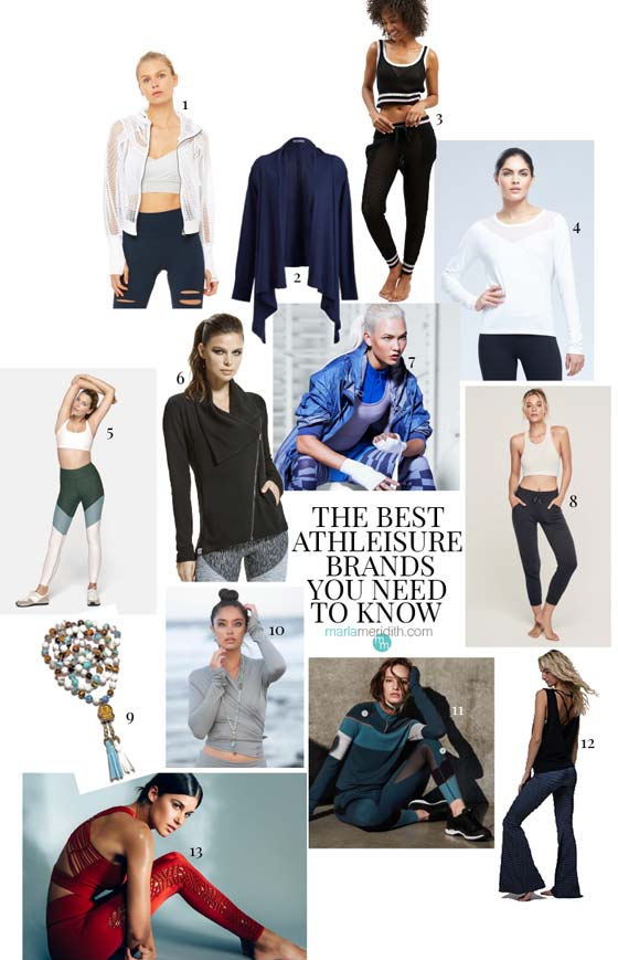 The Best Athleisure Brands You Need to Know - Marla Meridith