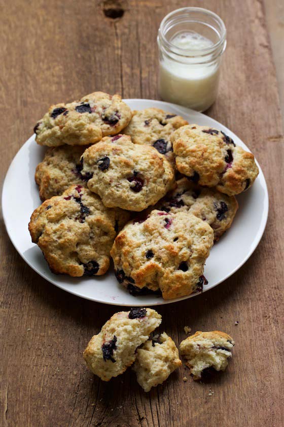 These are the Ultimate Blueberry Buttermilk Scones...bake some today! MarlaMeridith.com #baking #blueberry #scones
