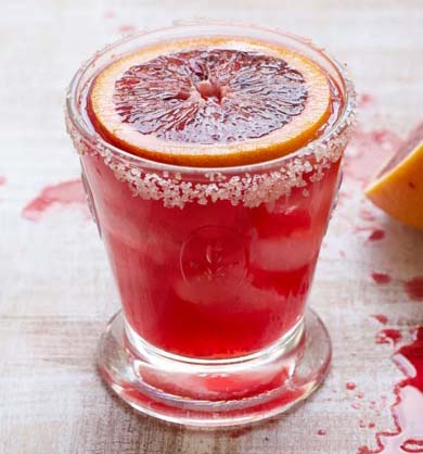 These Blood Orange Margaritas are delicious and so refreshing! Get the recipe on MarlaMeridith.com
